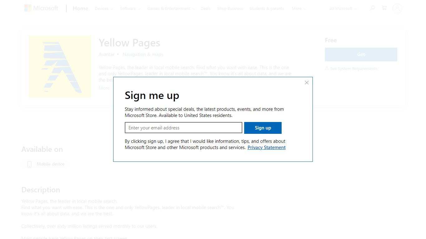 Get Yellow Pages - Microsoft Store