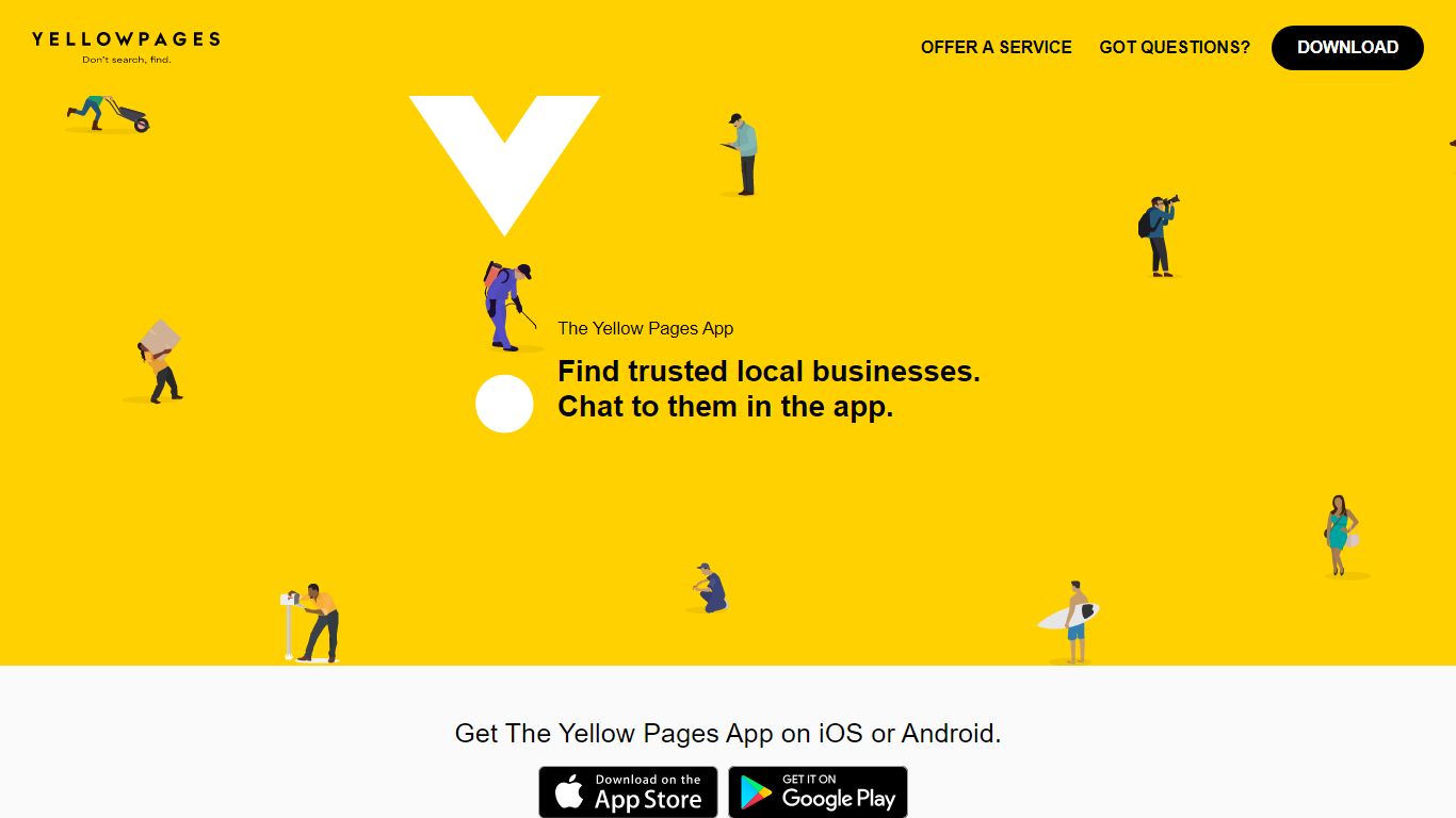 The Yellow Pages App